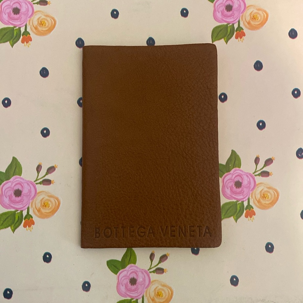 Bottega veneta mini vintage leather address book
